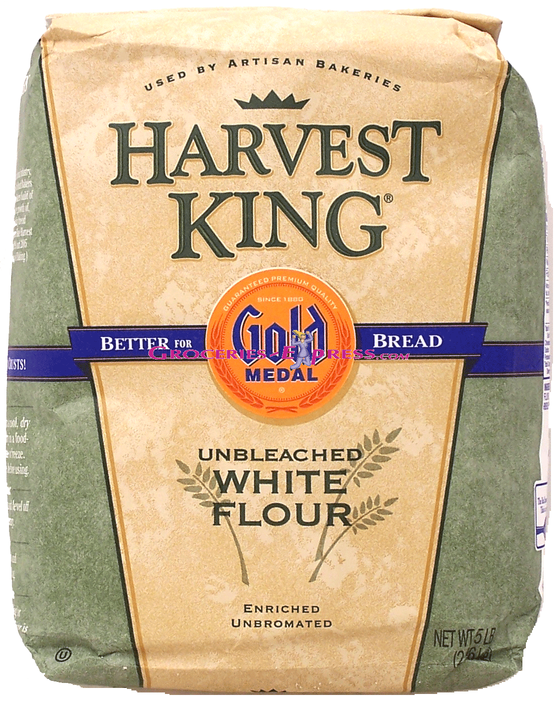 Gold Medal  unbleached white flour, better for bread (no longer Harvest King) Full-Size Picture